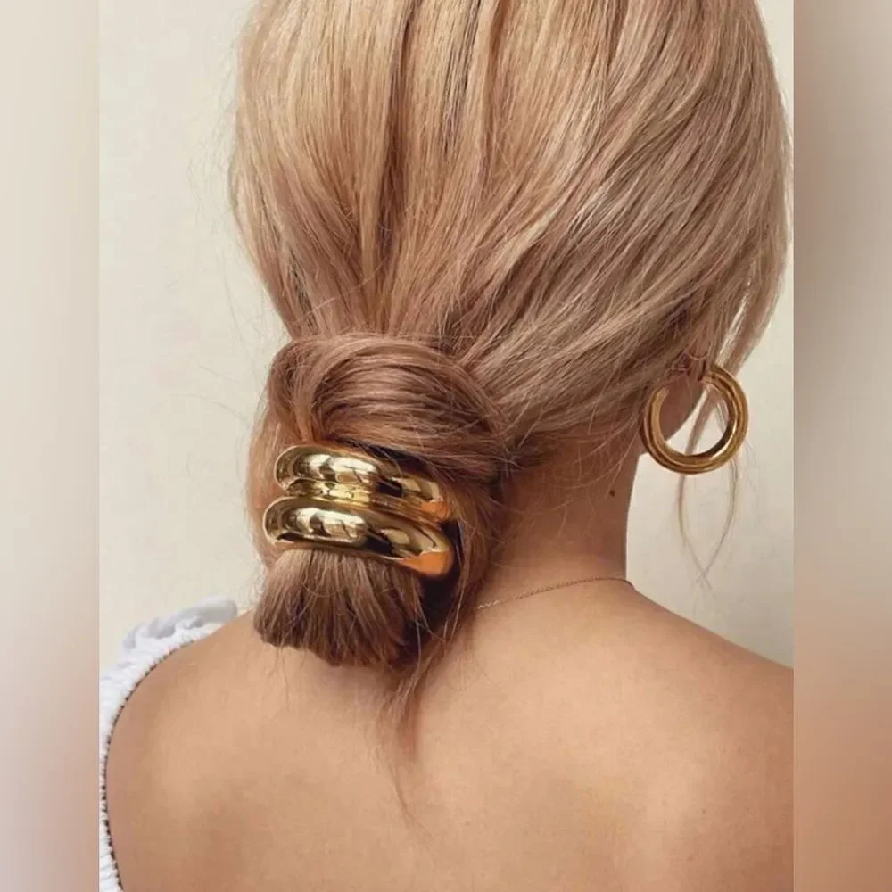 Metal  scrunchie N761